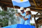 Lu Gil and Ernesto Gutierrez Conte, Team Argentina. Credit: ISA / Michael Tweddle