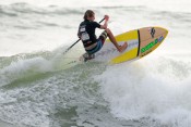 Casper Steinfath, who moved into Round 3, is representing Team Denmark for the first time ever in an ISA Championship. Photo: ISA/Tweddle